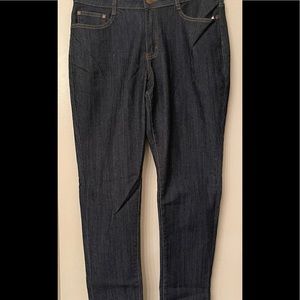B.O.B Straight Leg Jeans Size 17/18 Dark Wash